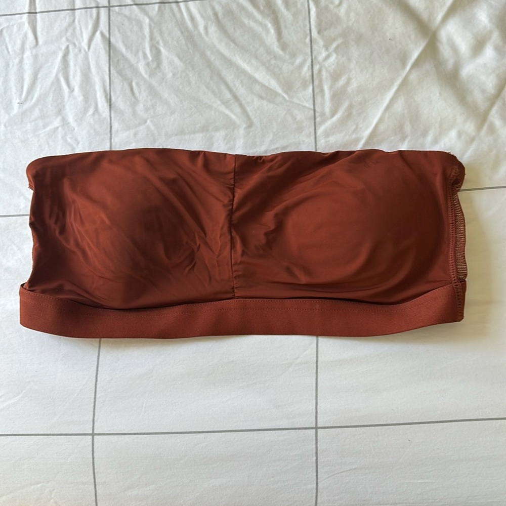 Madewell x Lively strapless bandeau